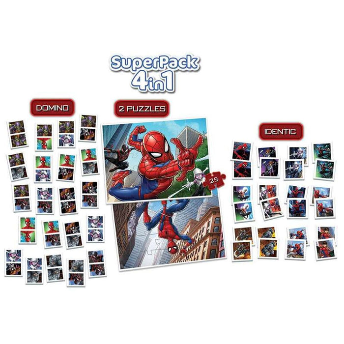 Образователна Игра Educa Superpack Spider-man