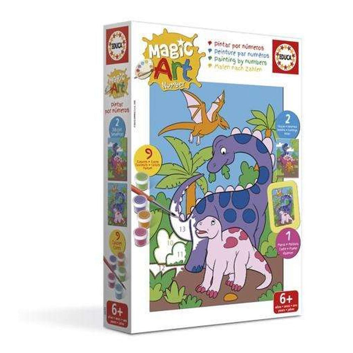 Игра за Боядисване и Оцветяване Educa