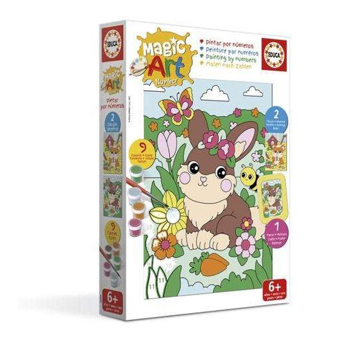 Игра за Боядисване и Оцветяване Educa