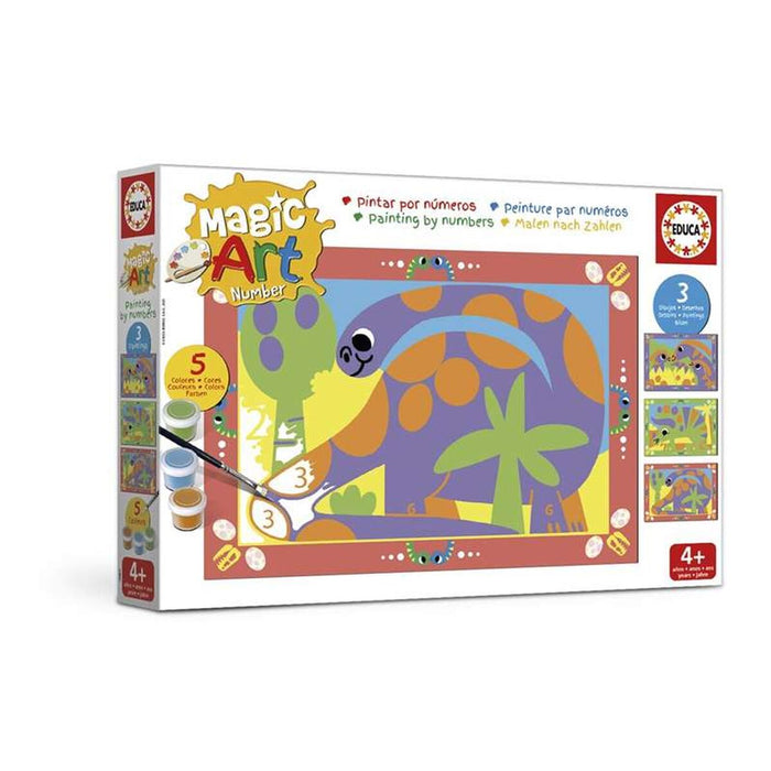 Игра за Боядисване и Оцветяване Educa