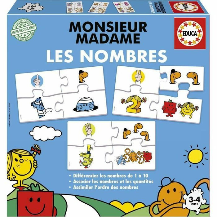 Образователна Игра Educa Mr. Men and Women