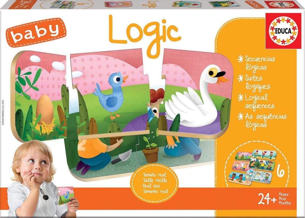 Настолна игра Educa Baby Logic - детска