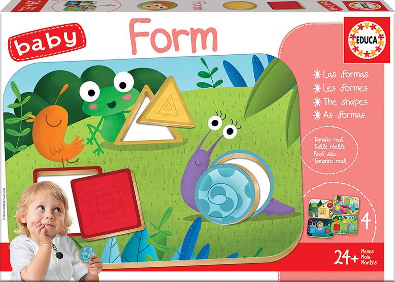 Настолна игра Educa Baby Form - детска