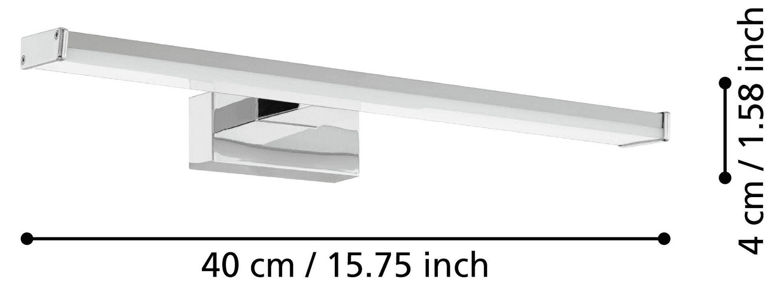 LED АПЛИК GALENZANA 7.4W IP44 ХРОМ