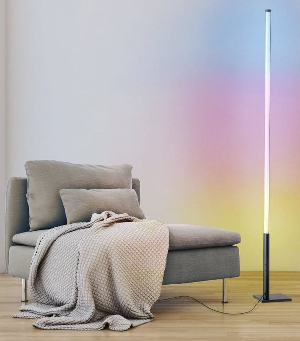 LED лампион Eglo - Picacha 1, 13.5W, 1300lm, RGB, CCT, 2700-6500K, черен, с дистанционно