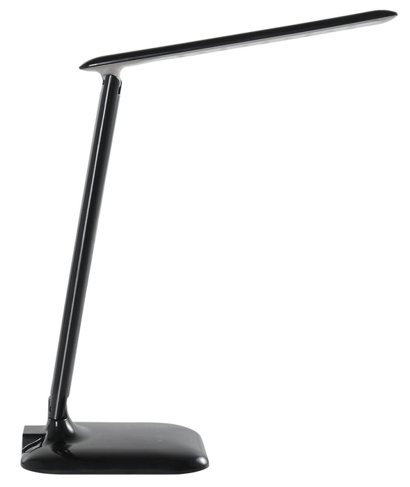 LED настолна лампа Eglo - Caupo, 2.1W, 210lm, CCT, 3000-6500K, с тъч, черна