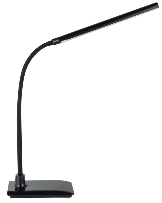 LED настолна лампа Eglo - Laroa, 4.2W, 600lm, 4000K, с тъч, черна