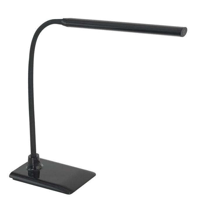 LED настолна лампа Eglo - Laroa, 4.2W, 600lm, 4000K, с тъч, черна