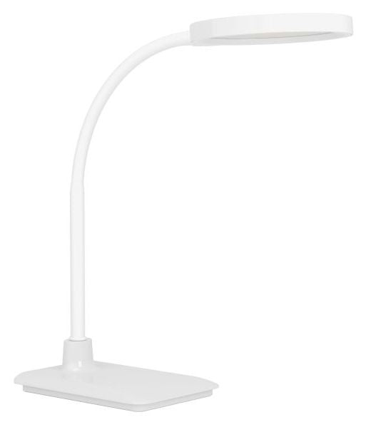 LED настолна лампа Eglo - Lauro, 5.5W, 600lm, H-360, CCT, тъч, бяла