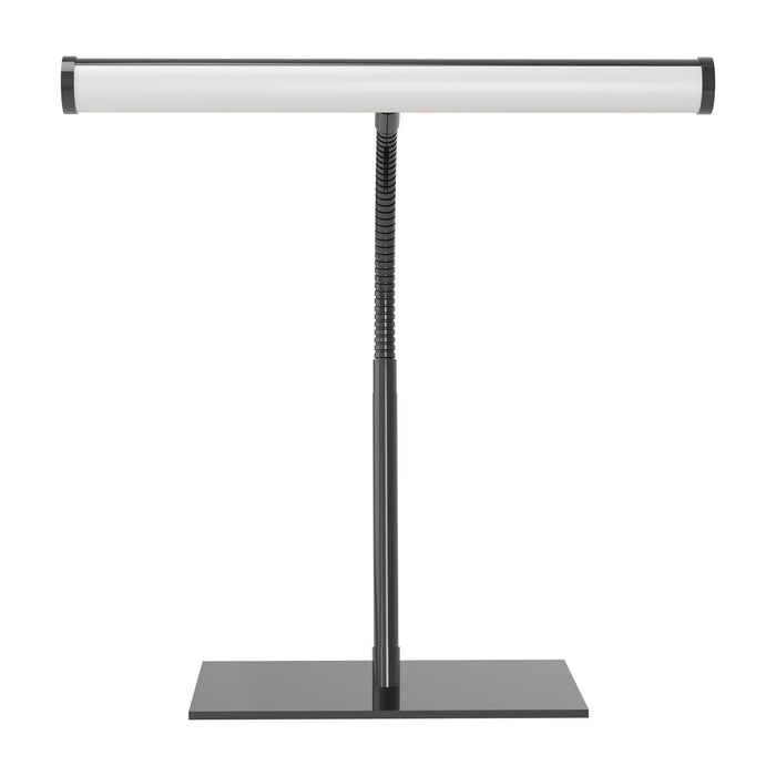 LED настолна лампа Eglo - Riccione, 5W, 500lm, H-390, CCT, TW, с тъч, никел-неро