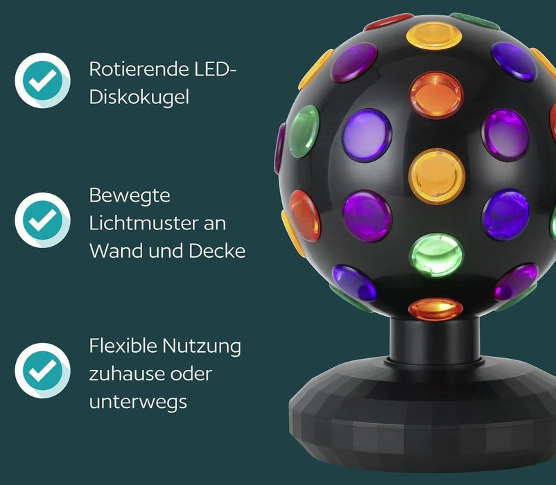 LED ДИСКОЛАМПА ГЪБА 1W  3000K