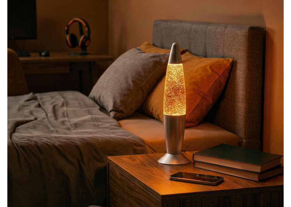 LED декоративна лампа Eglo - Glitter Lava, RGB, 3W