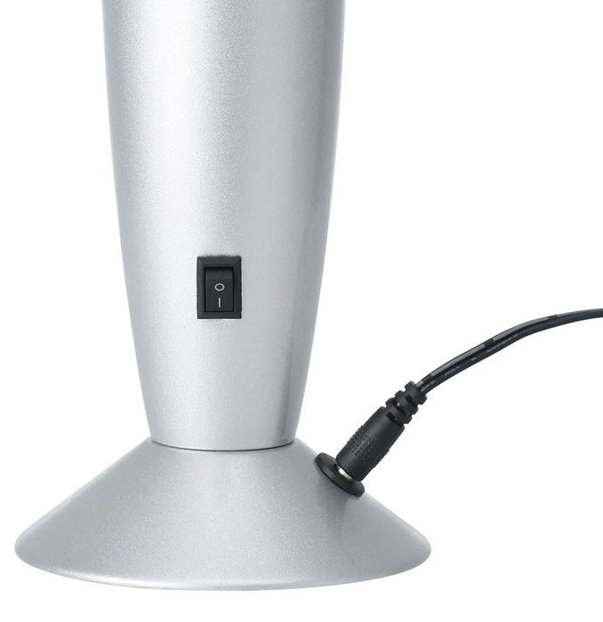 LED настолна лампа Eglo - Lava, 2.2W, 3000K, 42 cm, сребриста/синя