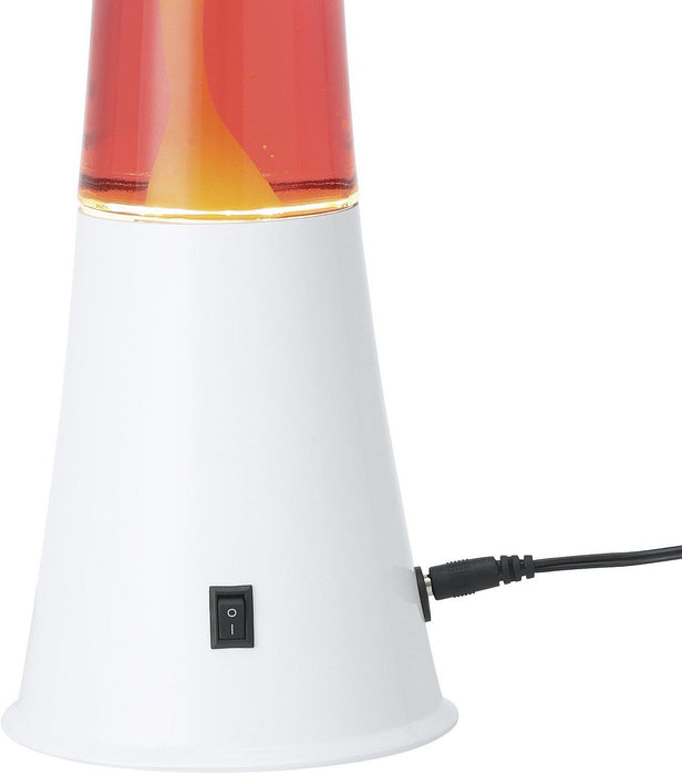 LED декоративна лампа Eglo - Lava, 3000K, 2.2W, бяла/бордо/оранжева