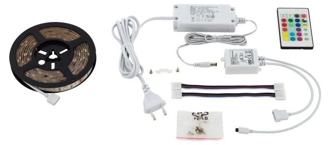 LED декоративна лента Eglo - Stripe-E, 8.5W, RGB, 3 m, с дистанционно управление