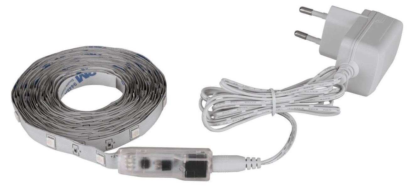 LED декоративна лента Eglo - Stripe-E, 5 m, 12.5W, RGB, с дистанционно управление