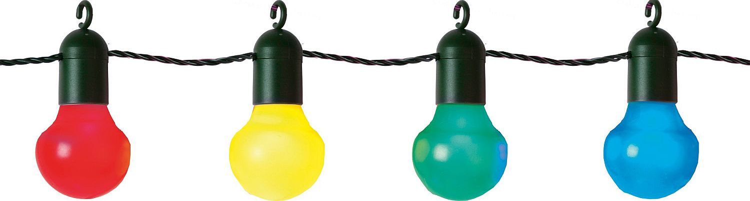 LED светеща верига Eglo - Frosolone, 20 броя, IP44, 5.7 m, цветна