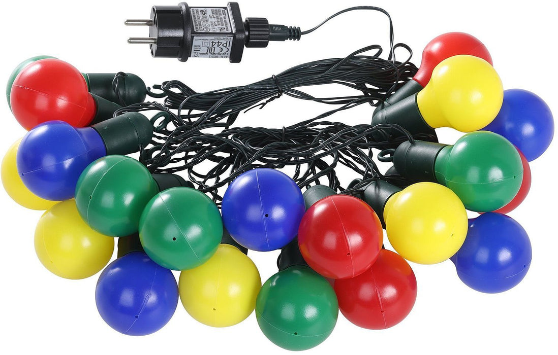 LED светеща верига Eglo - Frosolone, 20 броя, IP44, 5.7 m, цветна