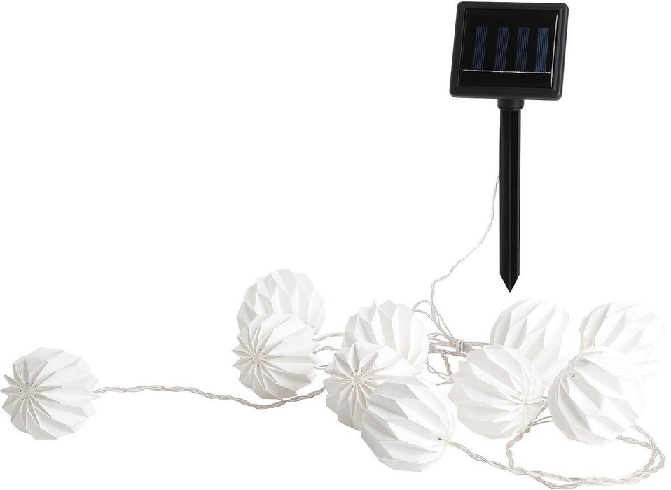 Соларна светеща верига Eglo - Z_SOLAR, 10 броя, бяла