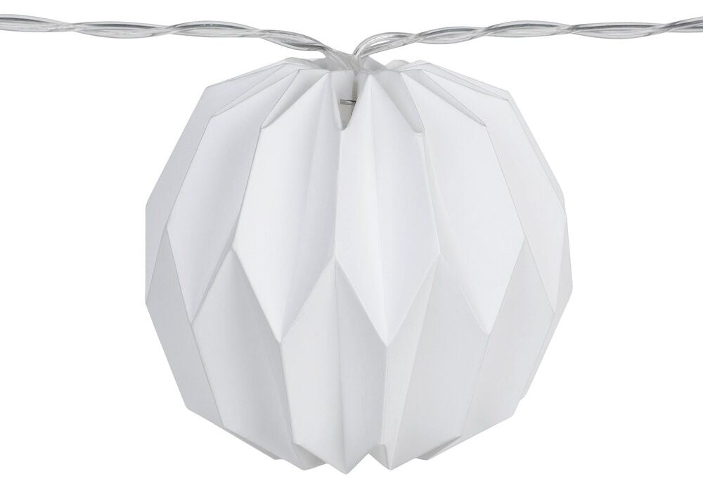 Соларна светеща верига Eglo - Z_SOLAR, 10 броя, бяла