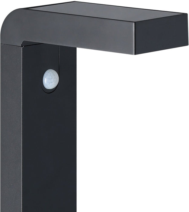 LED соларен аплик Eglo - Baracconi, 300lm, IP44, черен
