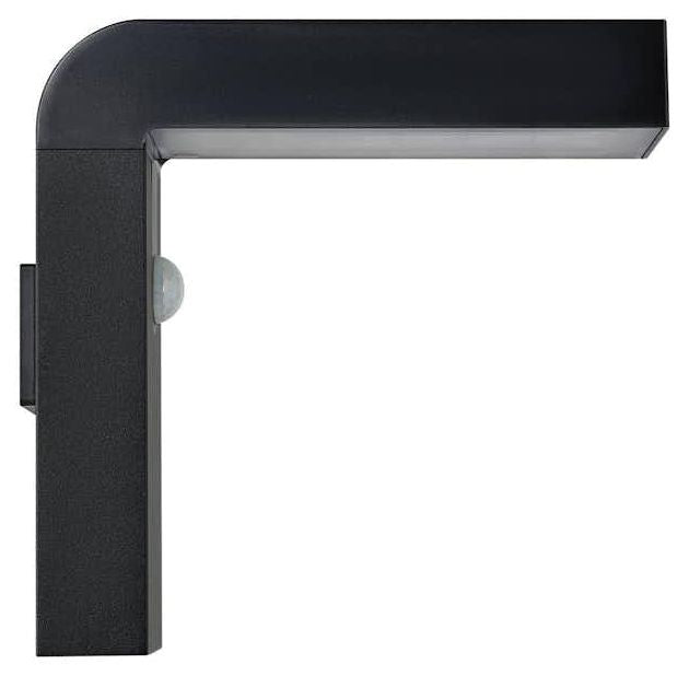 LED соларен аплик Eglo - Baracconi, 300lm, IP44, черен