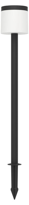 LED градински стълб Eglo - Pantete, 7.5 W, 840 lm, 3000K, черен/бял