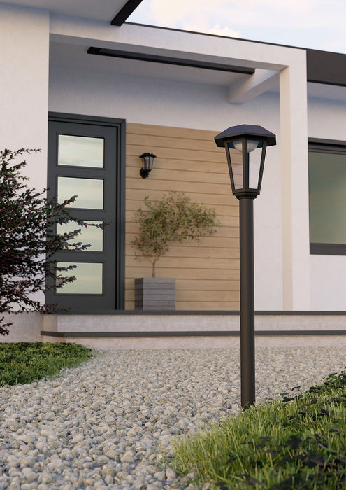 LED градински стълб Eglo - Prietta, 6W, 800lm, 2700K, IP44, черен
