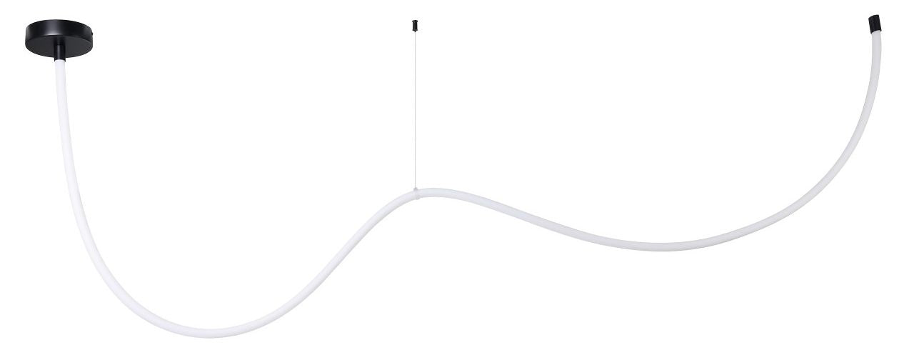 LED декоративна лента Eglo - Glow-Line, 24 W, 2400 lm, 3000 K, 3 m, черна