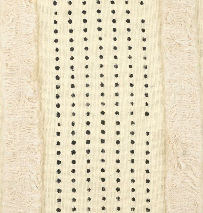 Декоративна възглавница Eglo - Chevery, 50 x 50 cm, кремаво/бяло