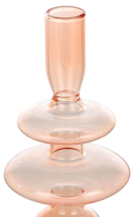Свещник Eglo - Molume, 19.5 cm, розов