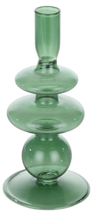 Свещник Eglo - Molume, 19.5 cm, зелен