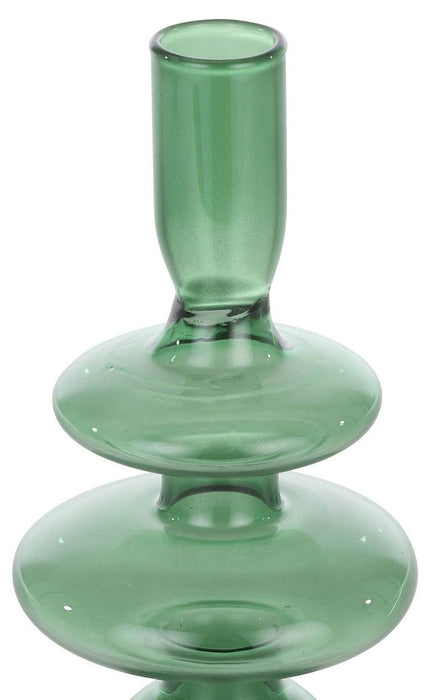 Свещник Eglo - Molume, 19.5 cm, зелен