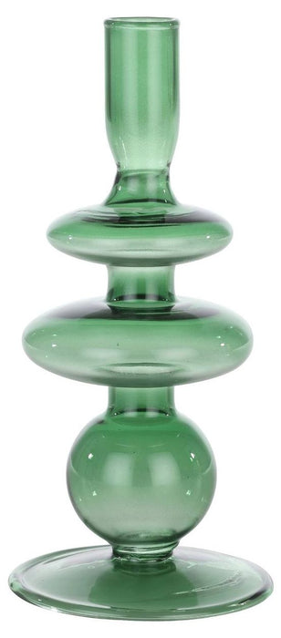 Свещник Eglo - Molume, 19.5 cm, зелен