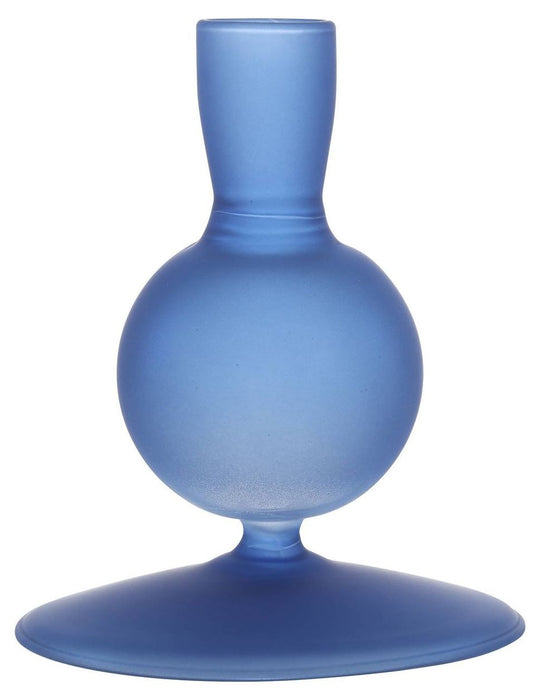 Свещник Eglo - Molume, 11 cm, син