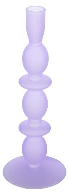 Свещник Eglo - Molume, 26.5 cm, лилав