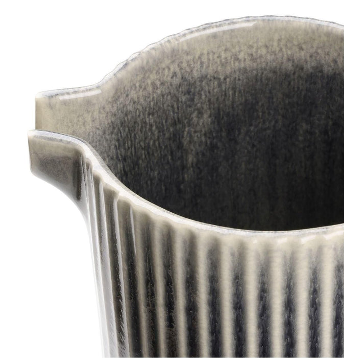 Керамична кана Eglo - Morombe, 19 cm, 1550 ml, сива