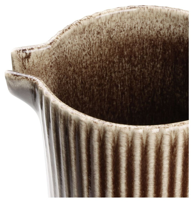 Керамична кана Eglo - Morombe, 19 cm, 1550 ml, кафява