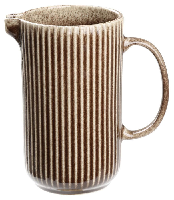 Керамична кана Eglo - Morombe, 19 cm, 1550 ml, кафява