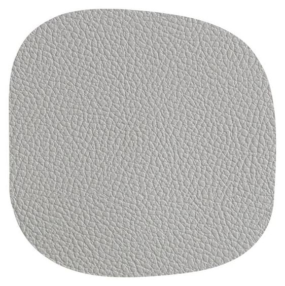 Подложки за чаши Eglo - Vinanivao, 10 x 10 cm, сребристи/антрацит, 4 бр.