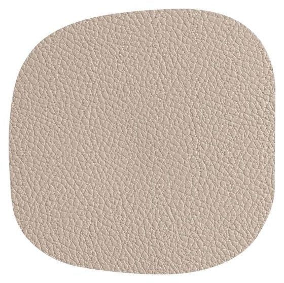Подложки за чаши Eglo - Vinanivao, 10 x 10 cm, бежови/кафяви, 4 бр.
