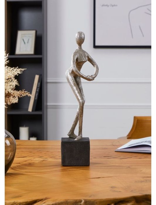 Декорация Eglo - Siocon, 44.5 cm, антично сребро/черна