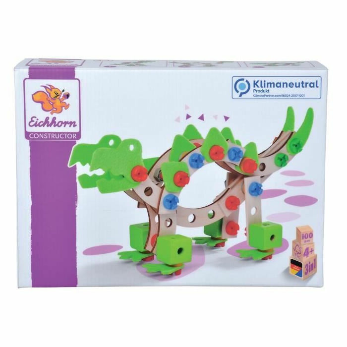 Строителна Игра Eichhorn Многоцветен 100 Части