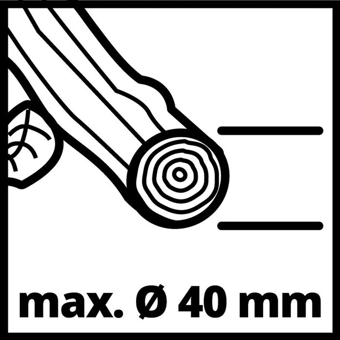 КЛОНОТРОШАЧ EINHELL GC-KS 2540 2000 W, МАКС ДИАМЕТЪР НА РЯЗАНЕ 40 мм