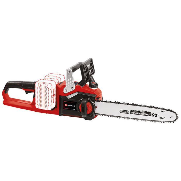 АКУМУЛАТОРЕН ВЕРИЖЕН БЕЗЧЕТКОВ ТРИОН EINHELL GP-LC 36/35 Li 36 V, БЕЗ БАТЕРИЯ И ЗАРЯДНО, ДЪЛЖИНА НА ШИНАТА 35.00 см