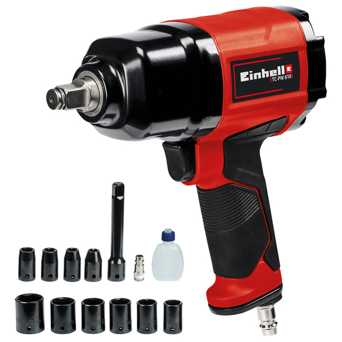 ПНЕВМАТИЧЕН ГАЙКОВЕРТ EINHELL TC-PW 610