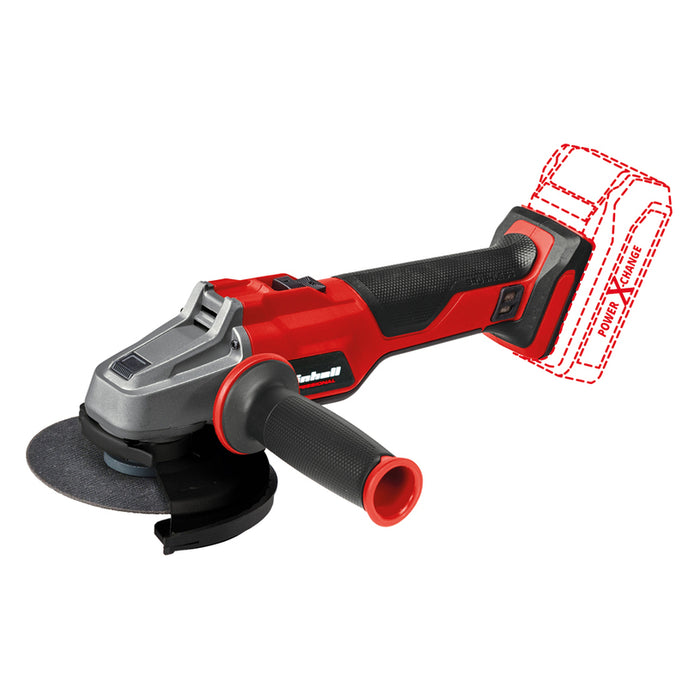 АКУМУЛАТОРЕН ЪГЛОШЛАЙФ EINHELL AXXIO 18/125 18 V, 125 мм, БРОЙ БАТЕРИИ 1, 4.00 Ah