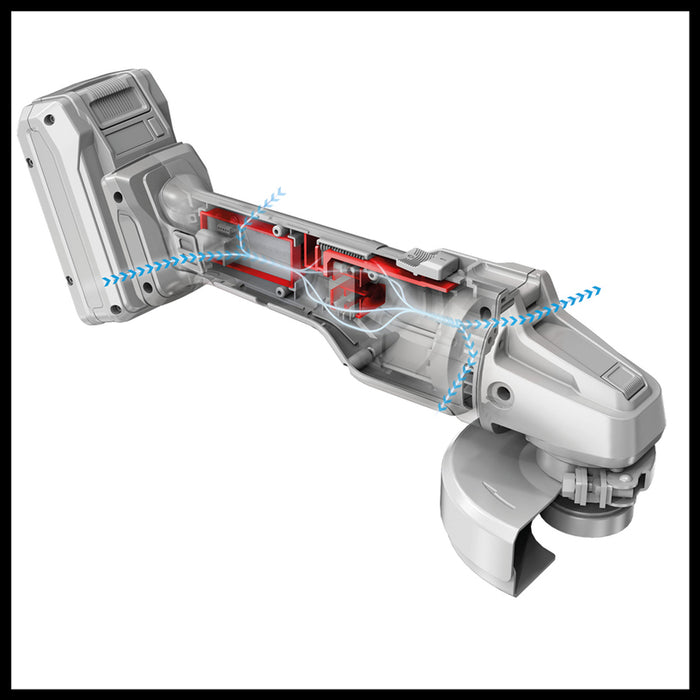 АКУМУЛАТОРЕН ЪГЛОШЛАЙФ EINHELL AXXIO 18/125 18 V, 125 мм, БРОЙ БАТЕРИИ 1, 4.00 Ah