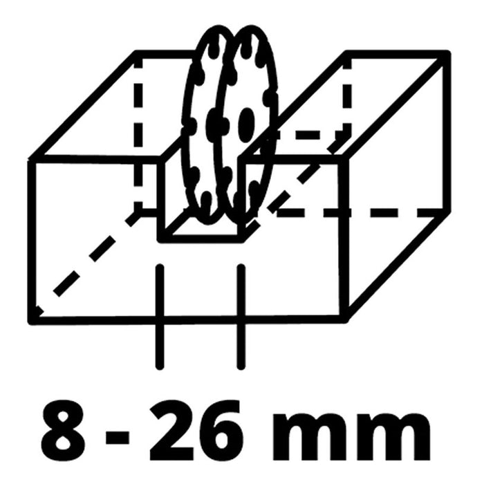 ФРЕЗА ЗА КАНАЛИ EINHELL TC-MA 1300