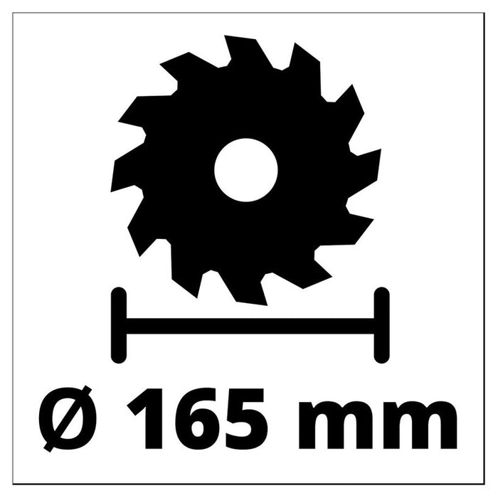 АКУМУЛАТОРЕН РЪЧЕН ЦИРКУЛЯР EINHELL TE-CS 18/165-1 Li